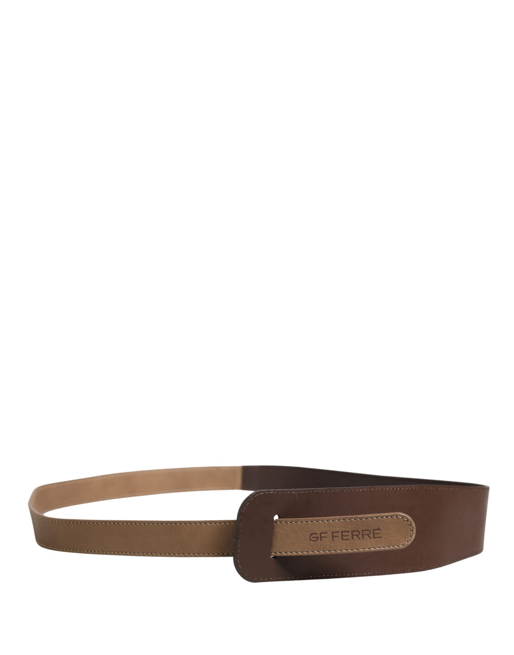 GF Ferre Brown Belt for Women detail view