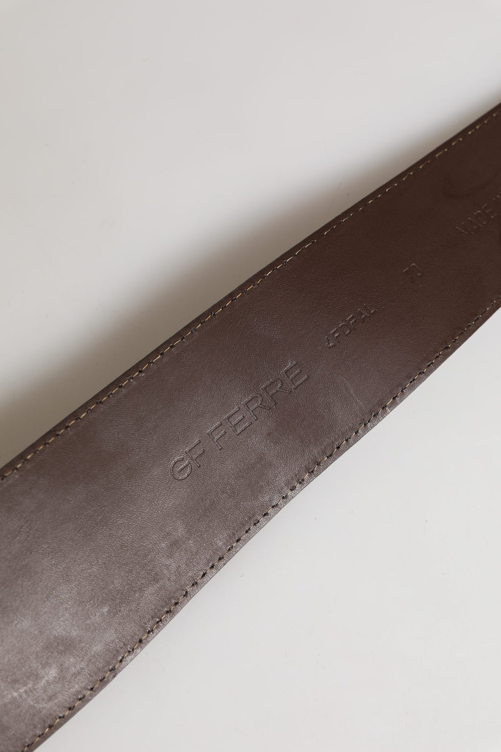 GF Ferre Brown Belt for Women additional view