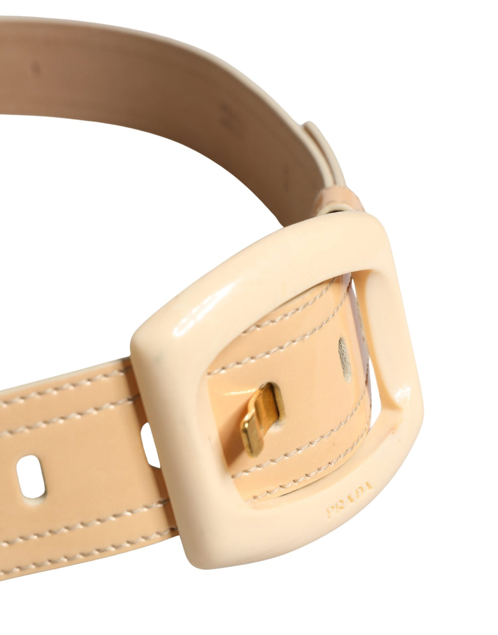 Prada Beige Belt for Women side view