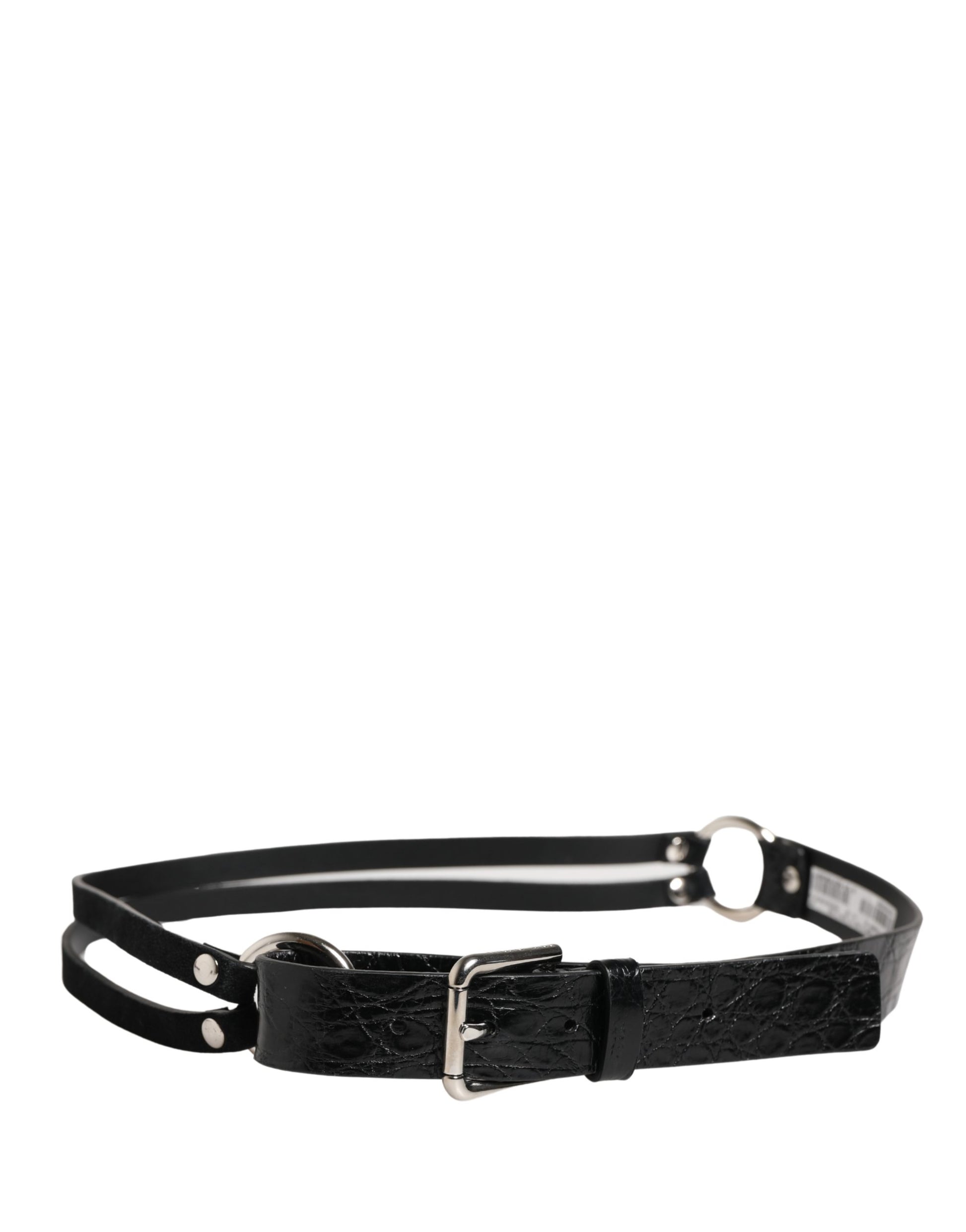 Dolce & Gabbana Black Belt for Women detail view