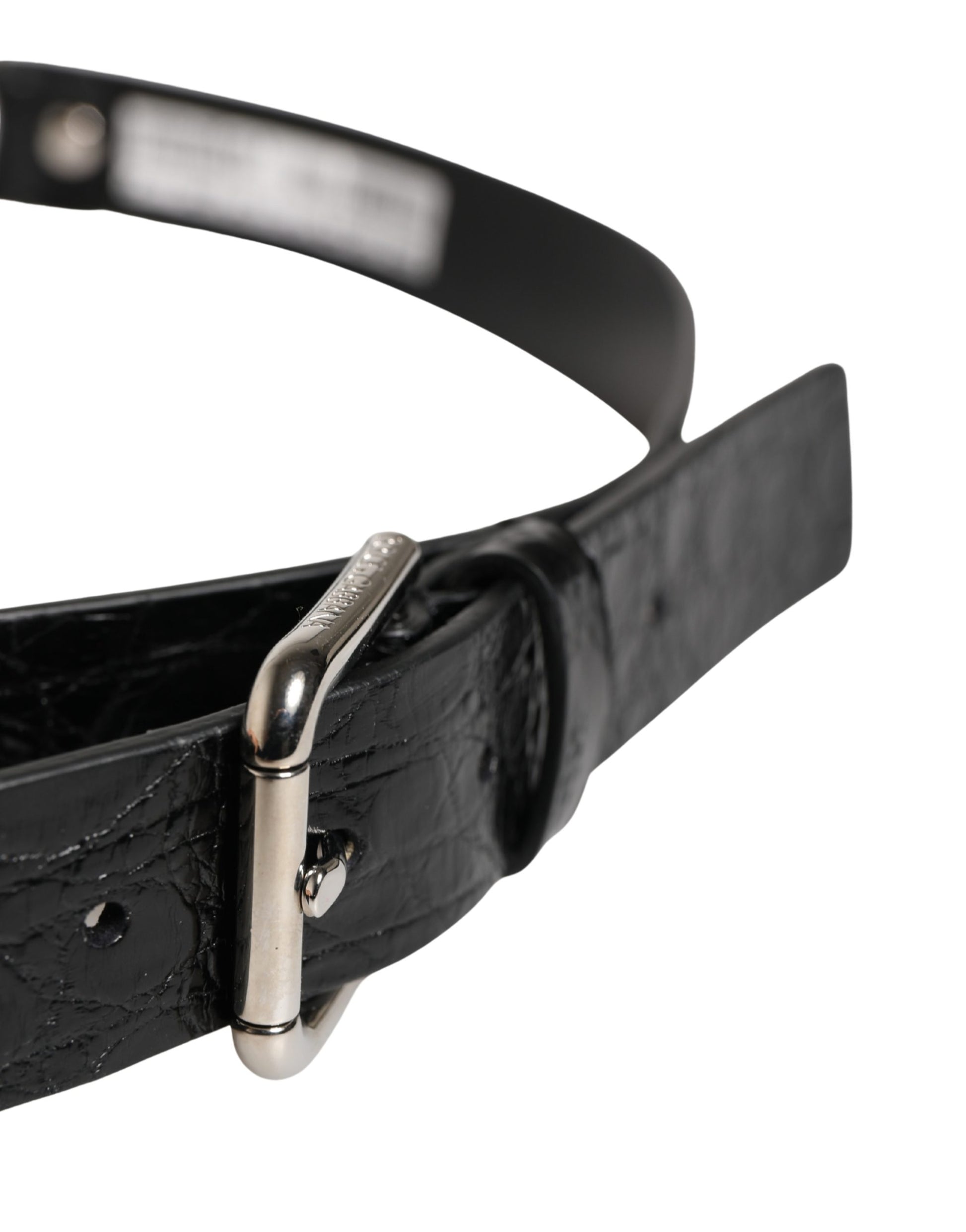Dolce & Gabbana Black Belt for Women side view