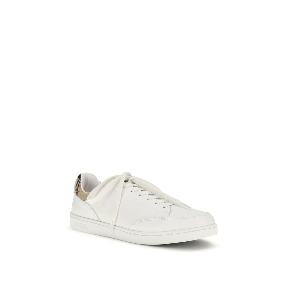 Burberry White Low Top Sneakers for Men alternate view