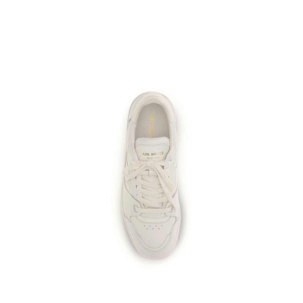 Axel Arigato Grey Low Top Sneakers for Men side view