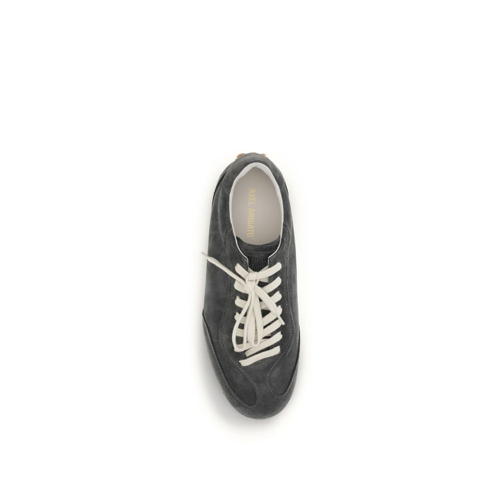Baskets basses Axel Arigato en cuir de veau gris Bos Taurus