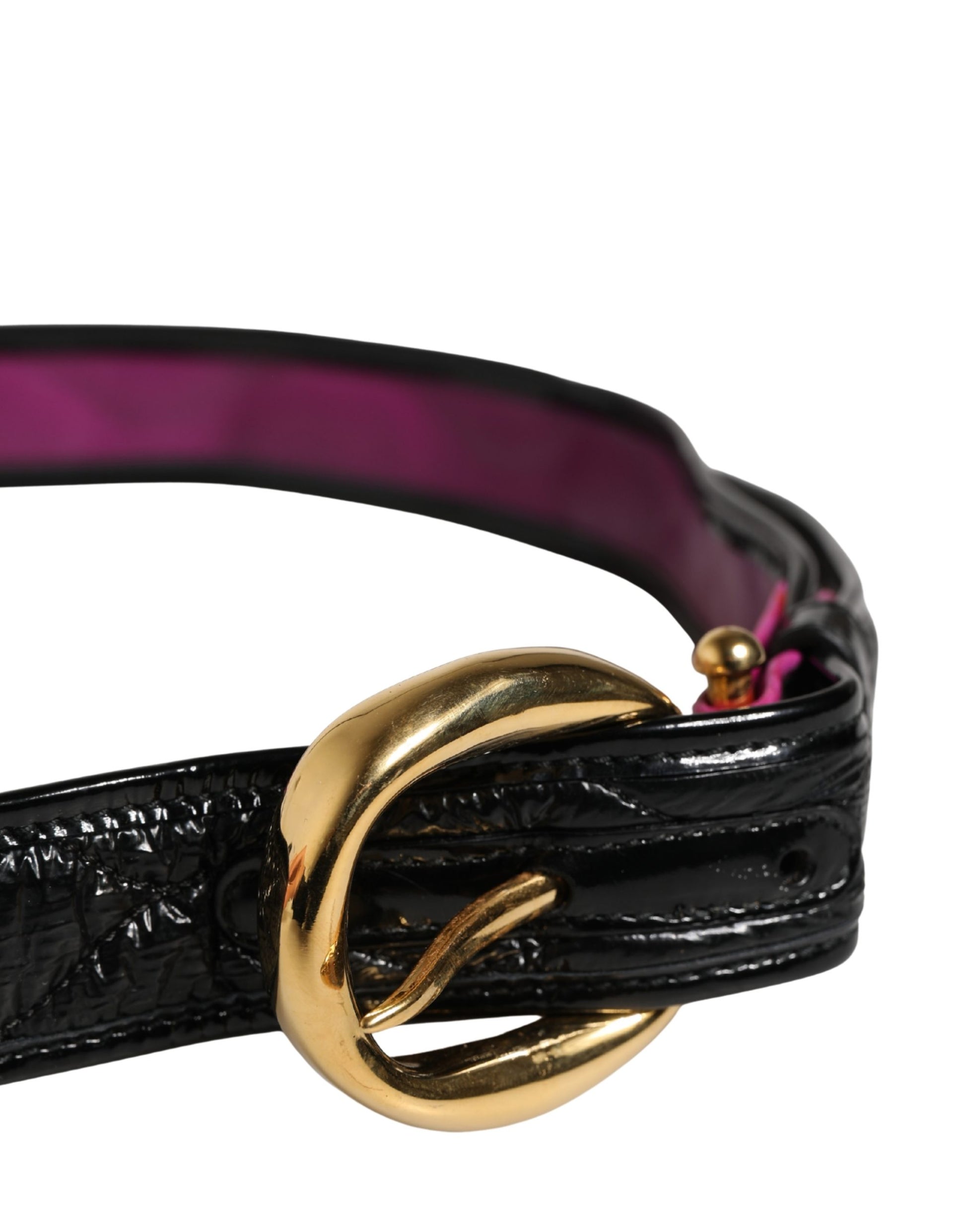 Ermanno Scervino Black Belt for Women side view