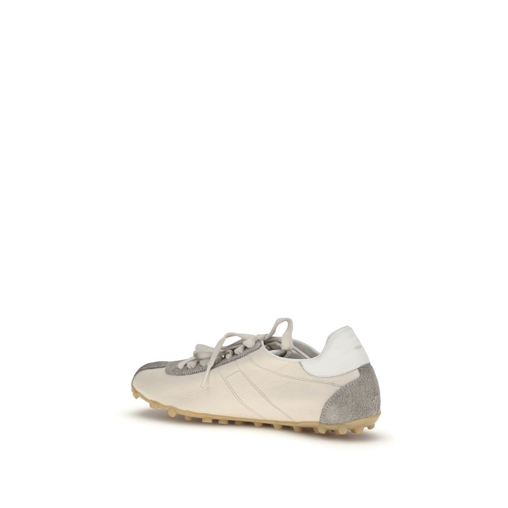 Maison Margiela Beige Athletic Sneakers for Women detail view