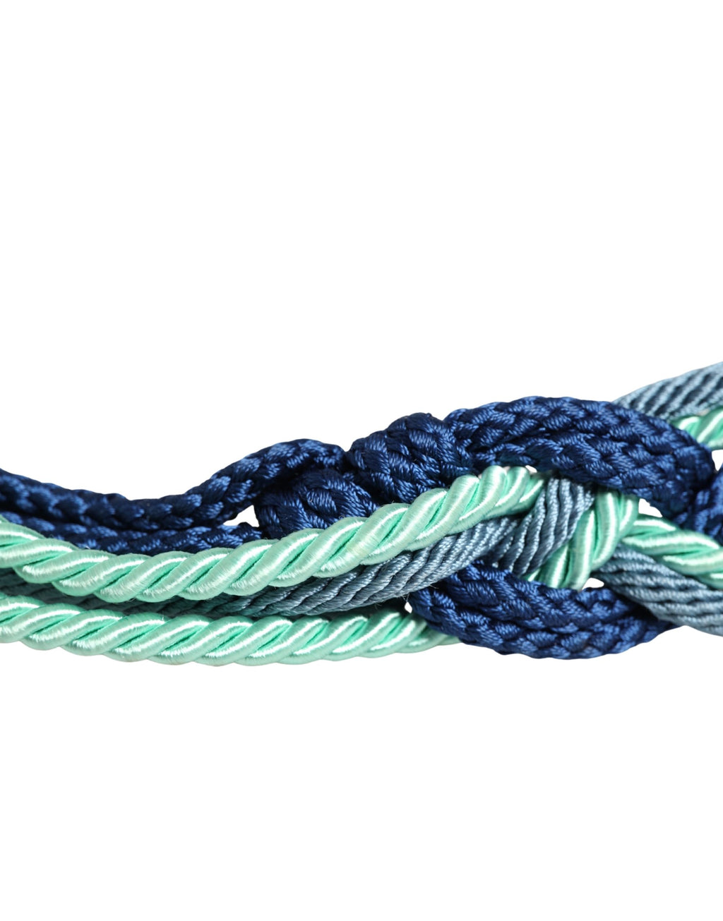Ceinture Cavalli Class en corde torsadée multicolore avec boucle