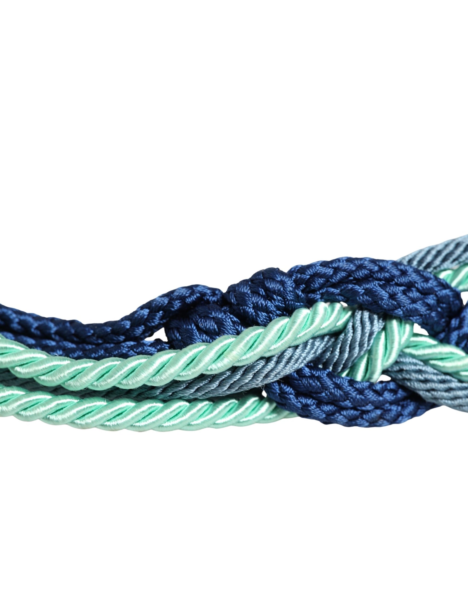 Ceinture Cavalli Class en corde torsadée multicolore avec boucle