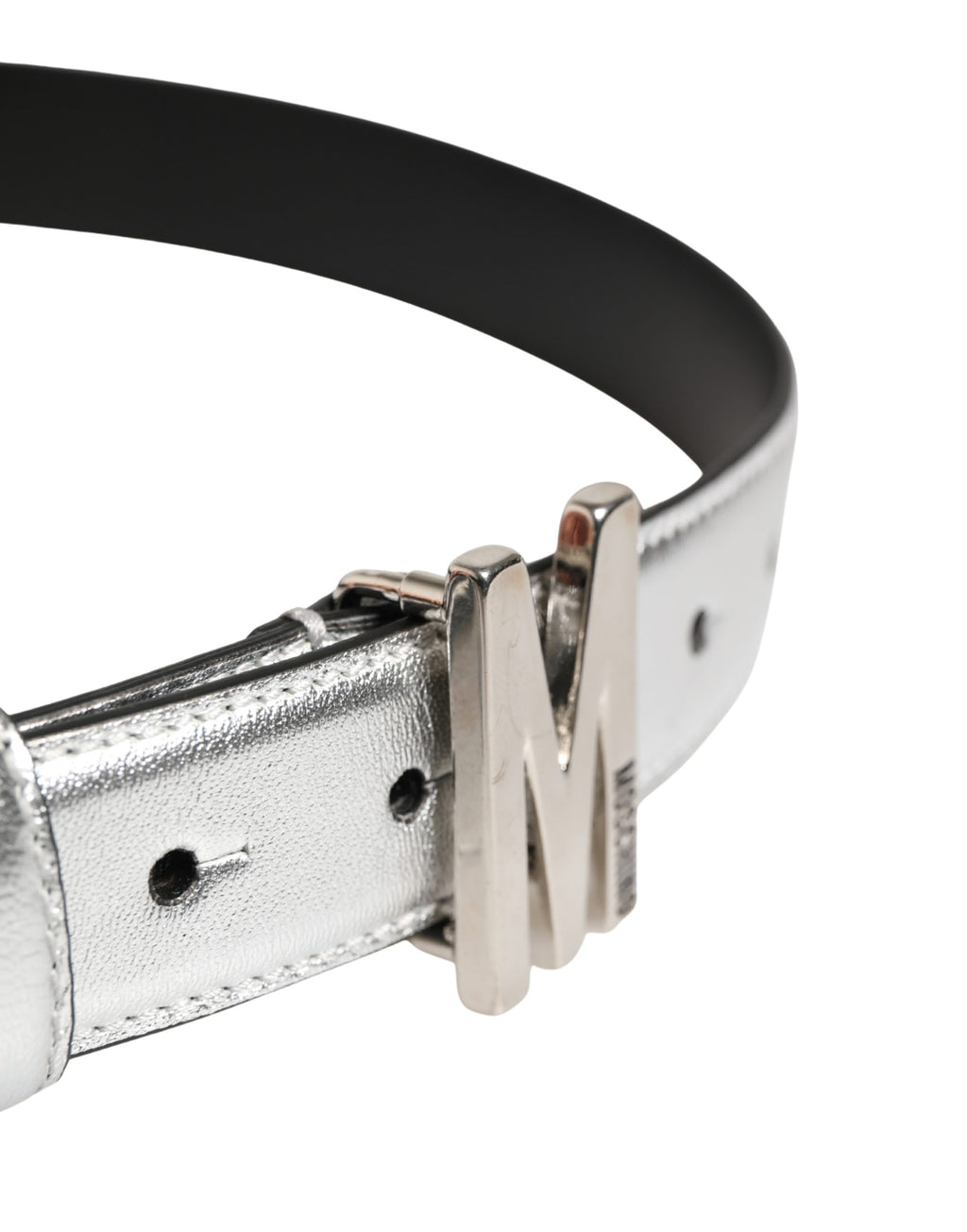 Moschino Couture Silver Belt for Women side view