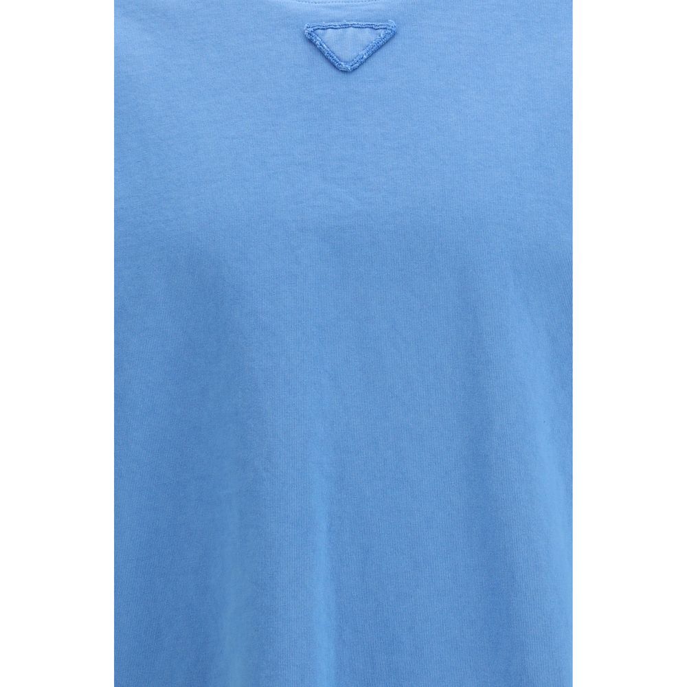 Prada Blue T-Shirt for Men detail view