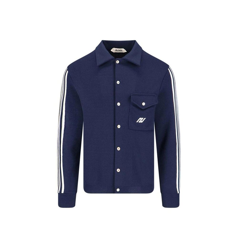 Autry Blue Cardigan for Men