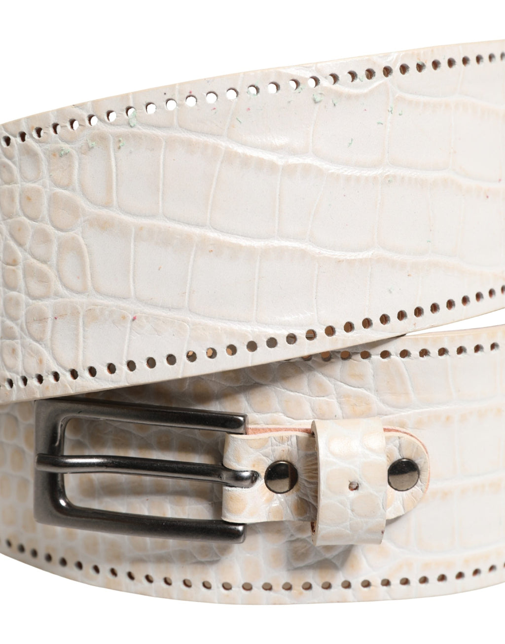 Scervino Street White Belt for Women additional view