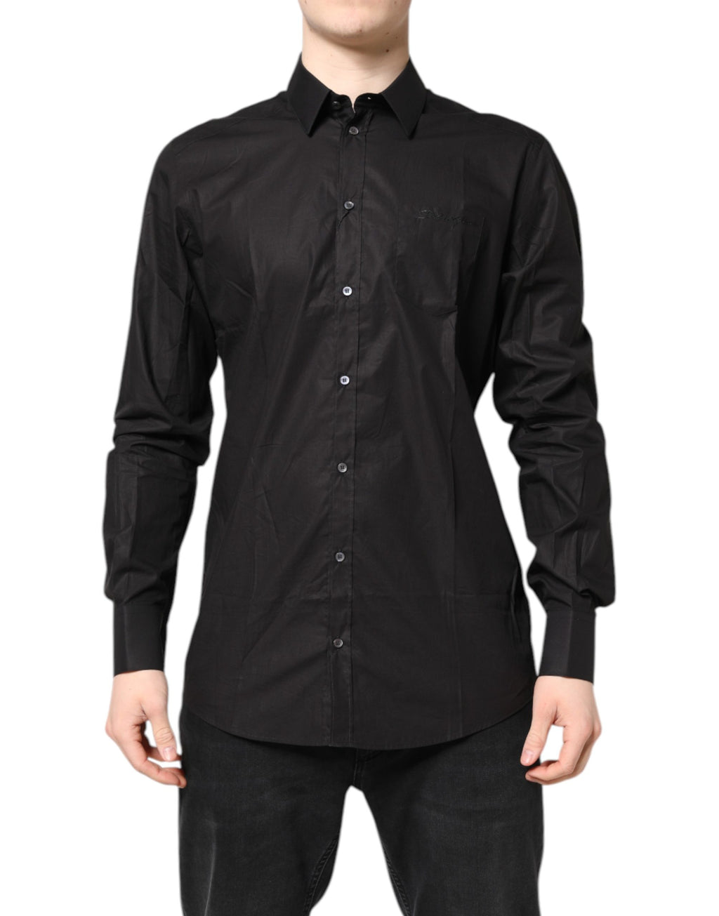 Dolce & Gabbana Black Dress Shirt for Men alternate view