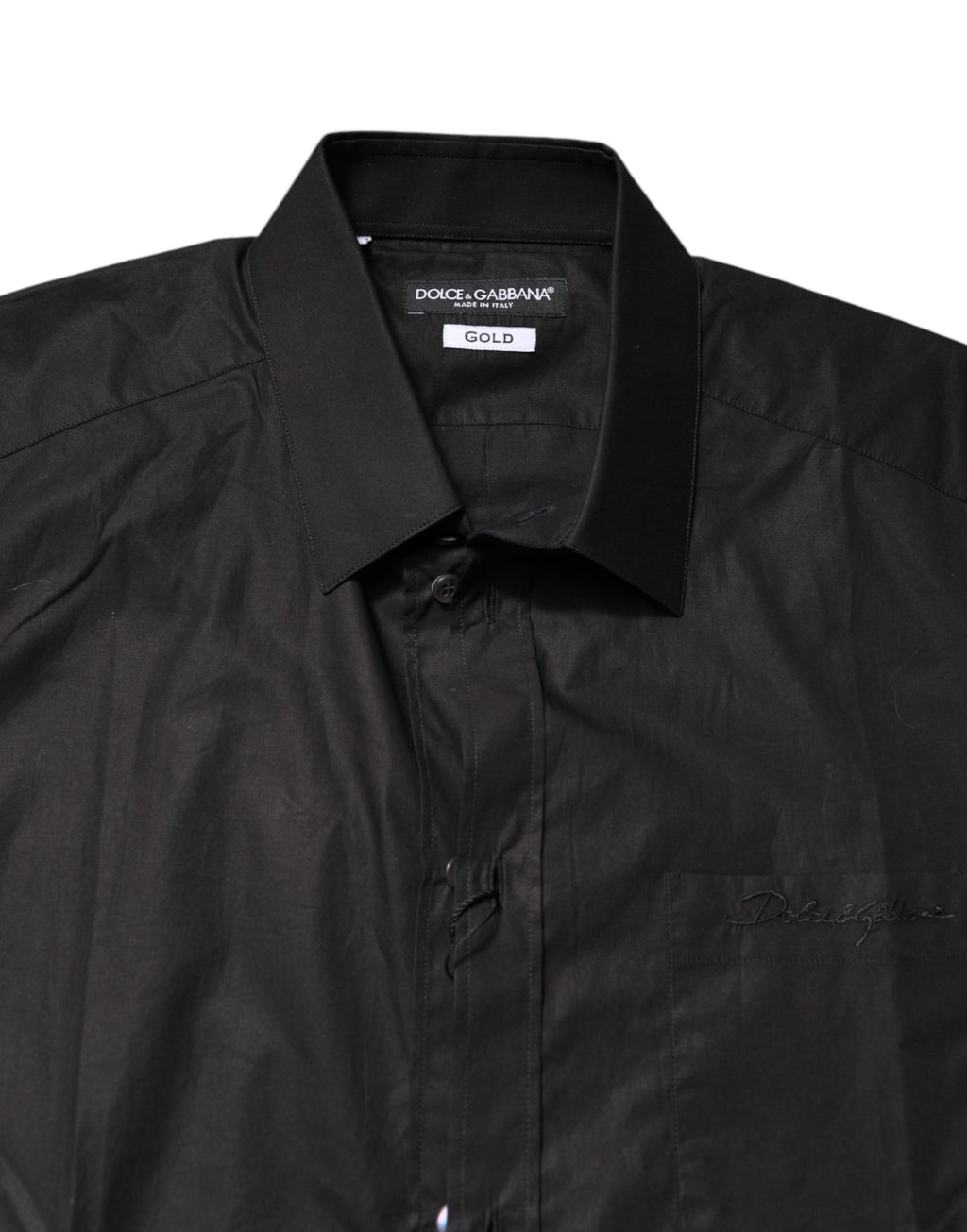 Dolce & Gabbana Black Dress Shirt for Men additional view