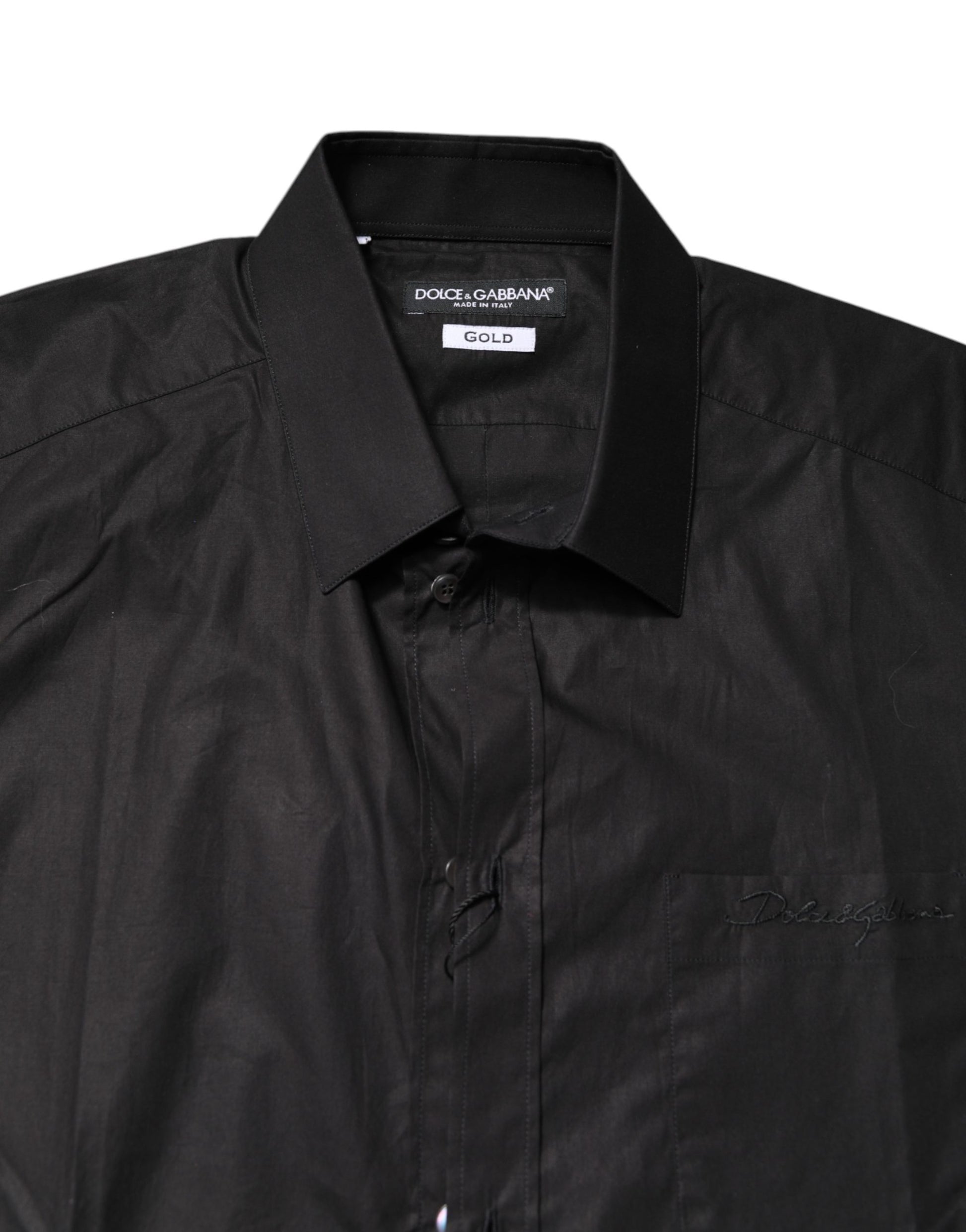 Dolce & Gabbana Black Dress Shirt for Men additional view