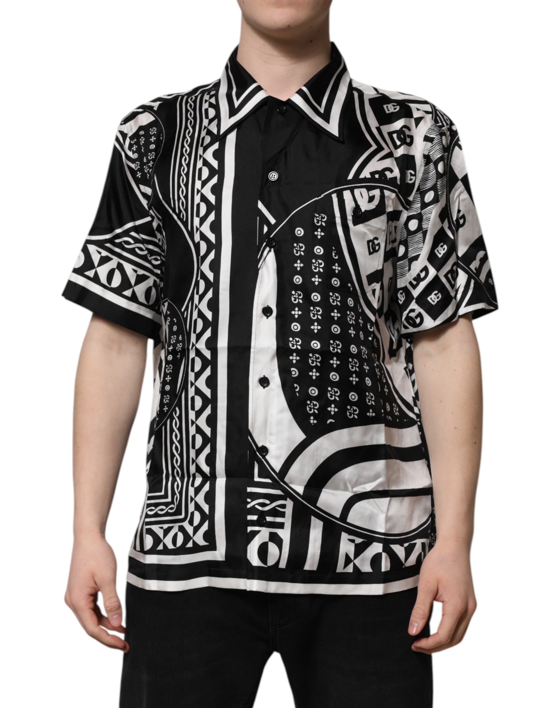 Dolce & Gabbana Black Shortsleeve for Men