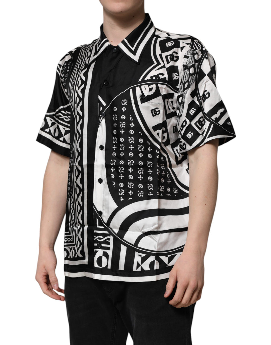 Dolce & Gabbana Black Shortsleeve for Men detail view
