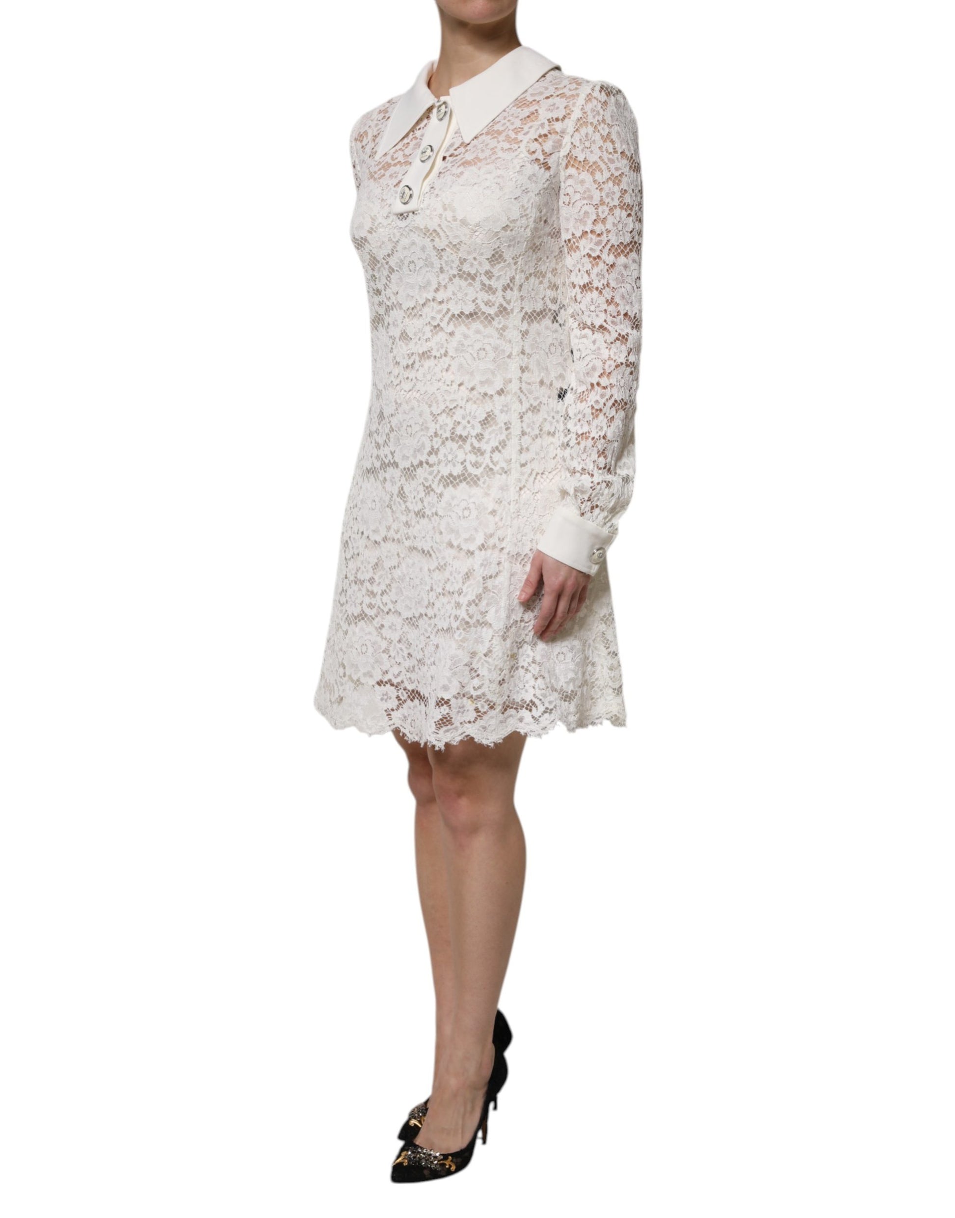 Dolce & Gabbana White Longsleeve for Women detail view