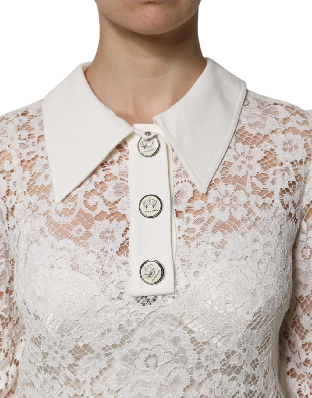 Dolce & Gabbana White Longsleeve for Women additional view