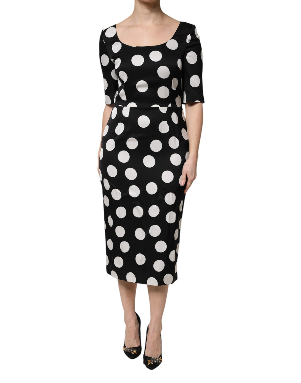 Dolce & Gabbana Black Midi Dress for Women