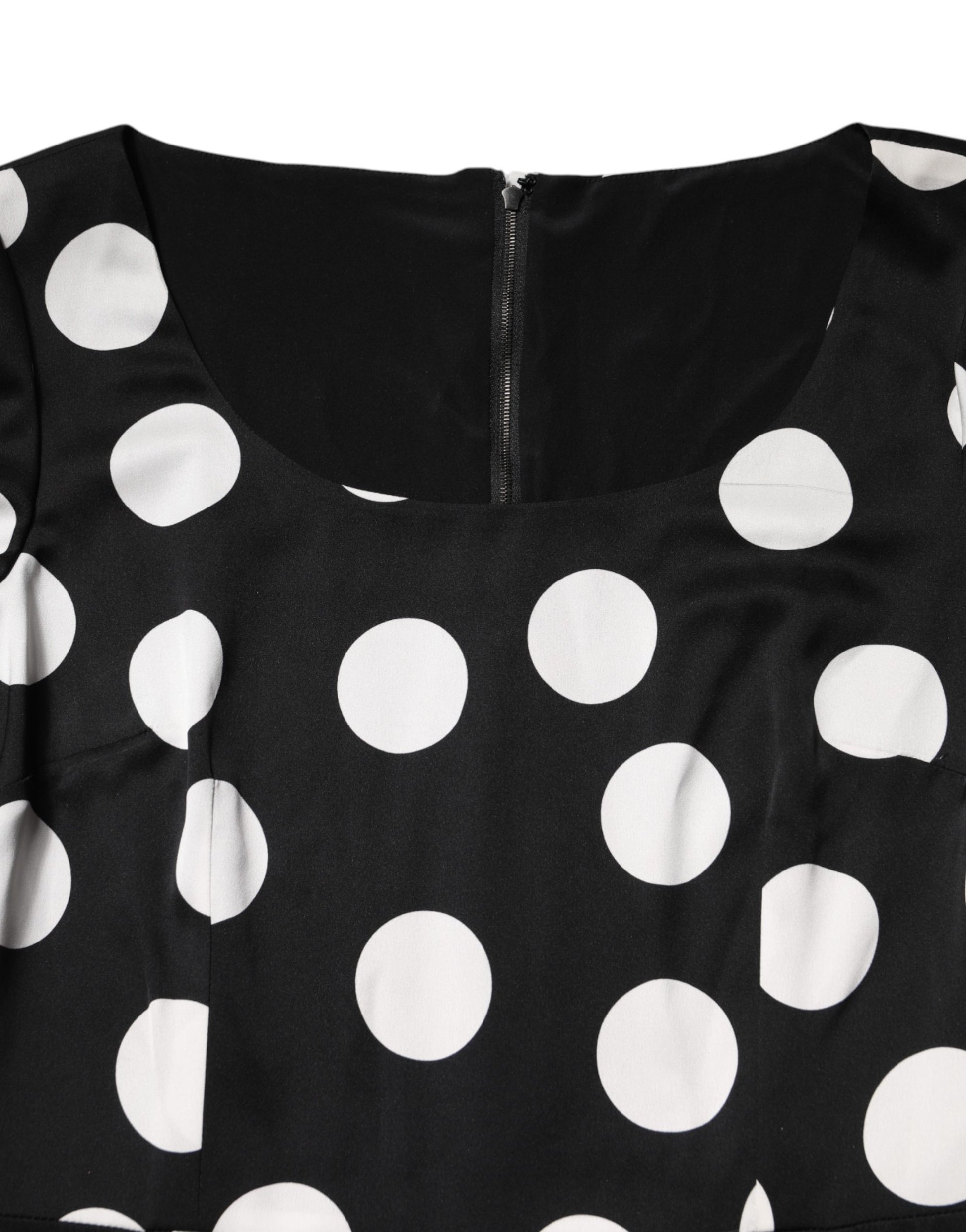 Dolce & Gabbana Black Midi Dress for Women additional view