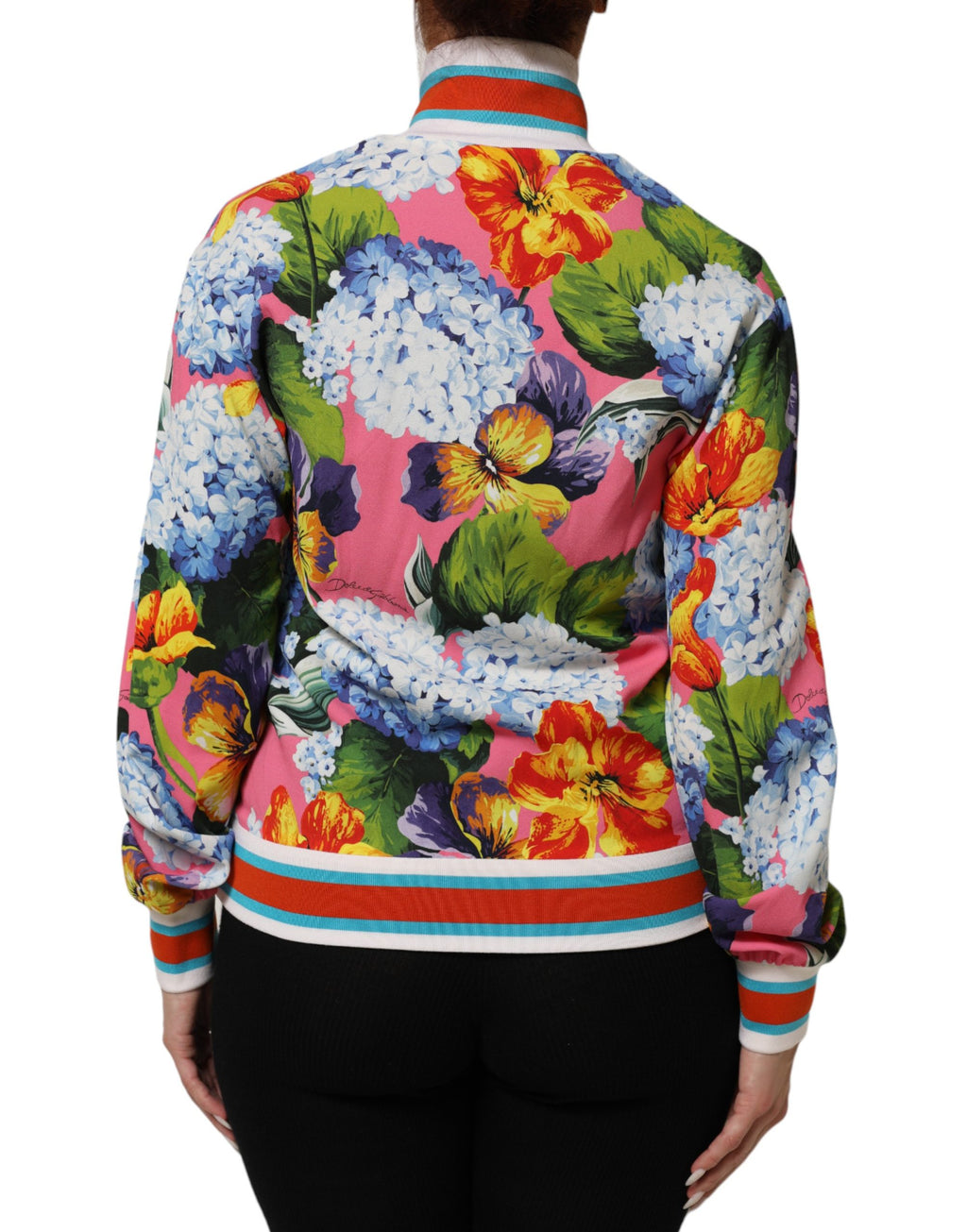 Dolce & Gabbana Multicolor Bomber for Women side view