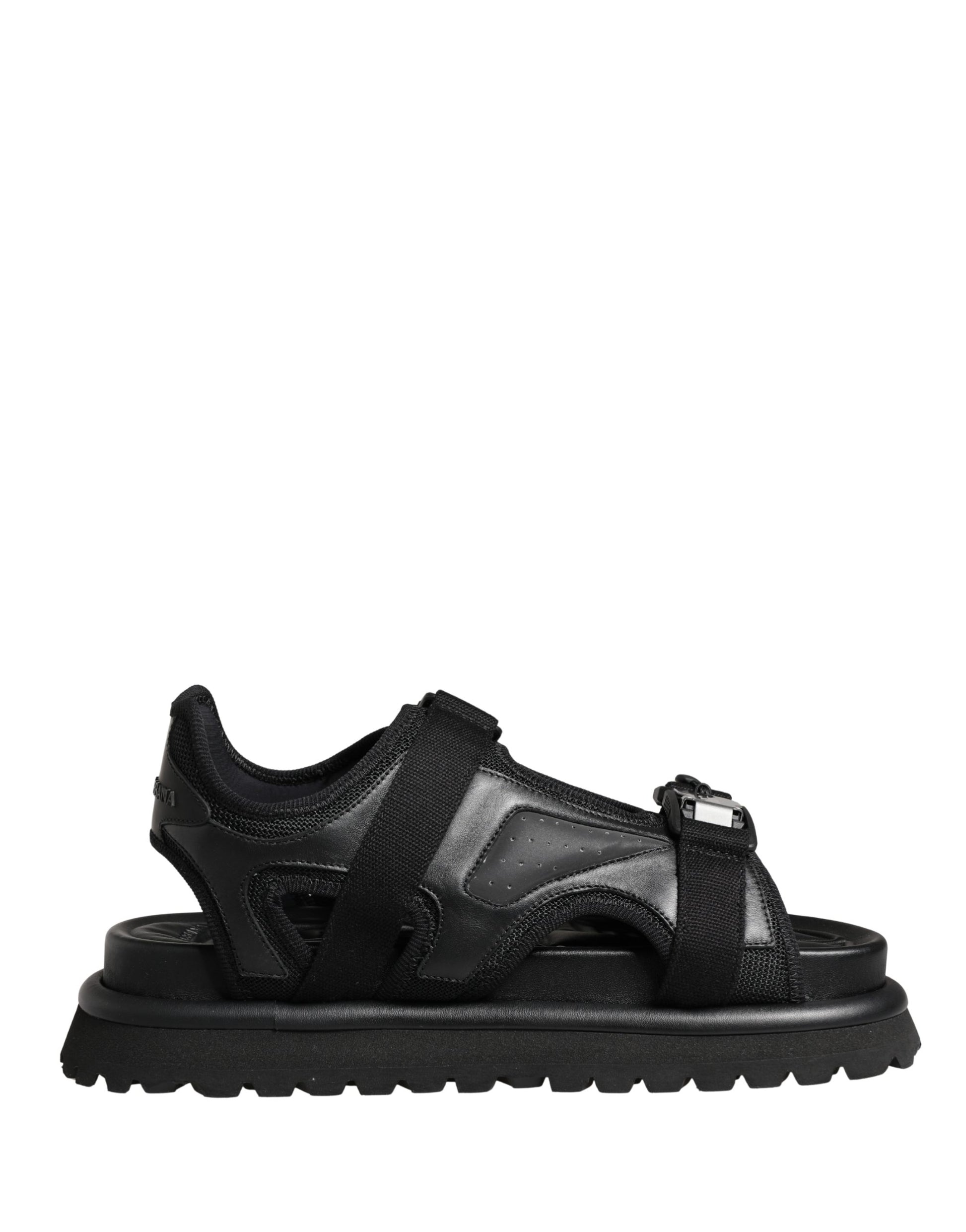 Dolce & Gabbana Black Strap Ons for Men