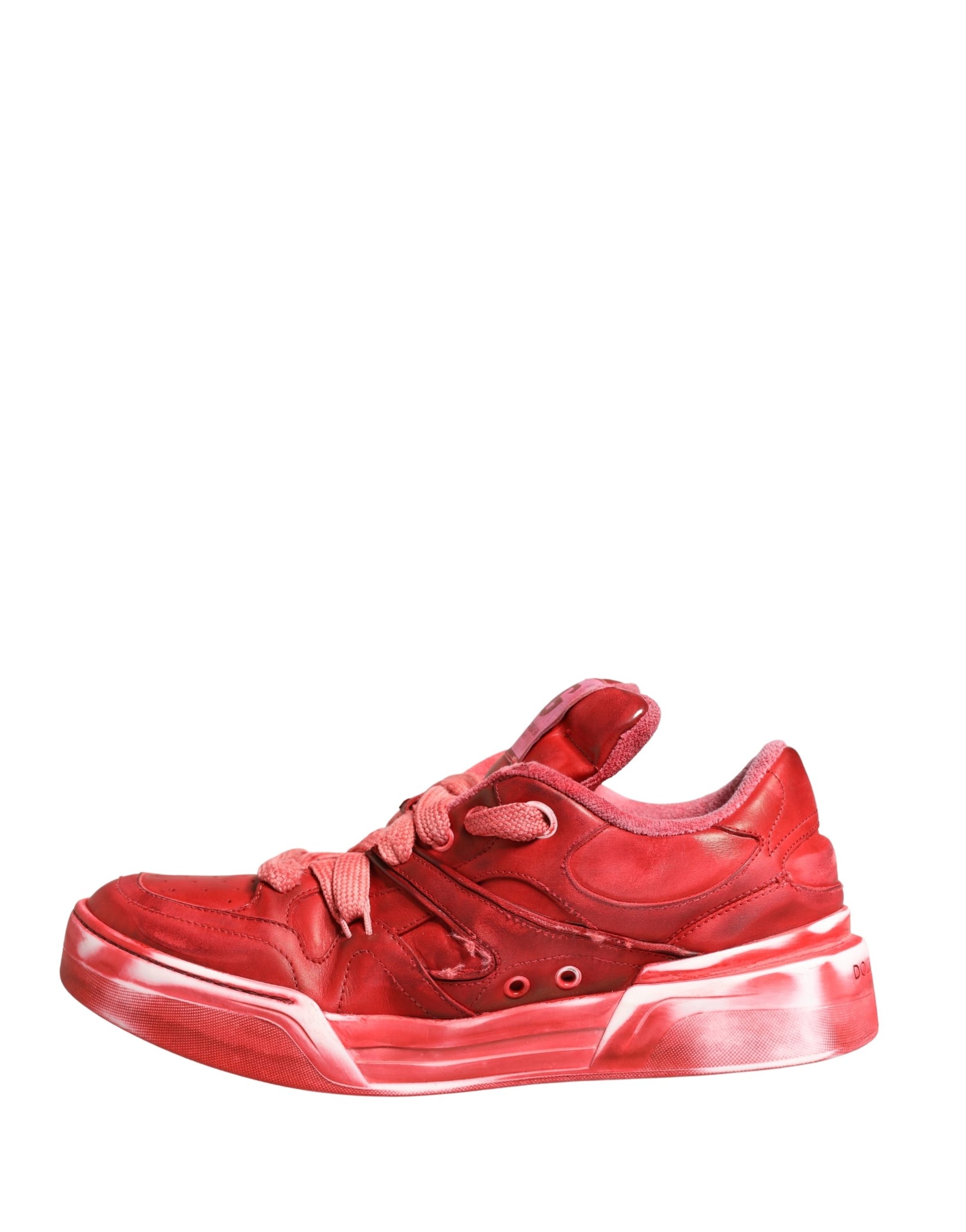 Dolce & Gabbana Red Low Top Sneakers for Men additional view