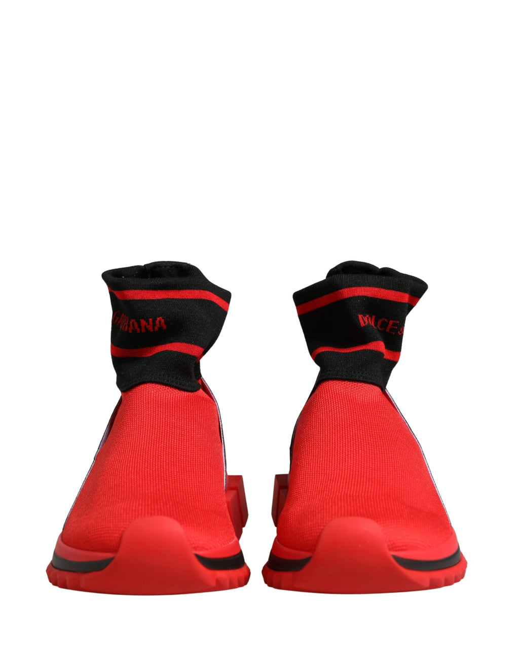Dolce & Gabbana Red Athletic Sneakers for Women detail view