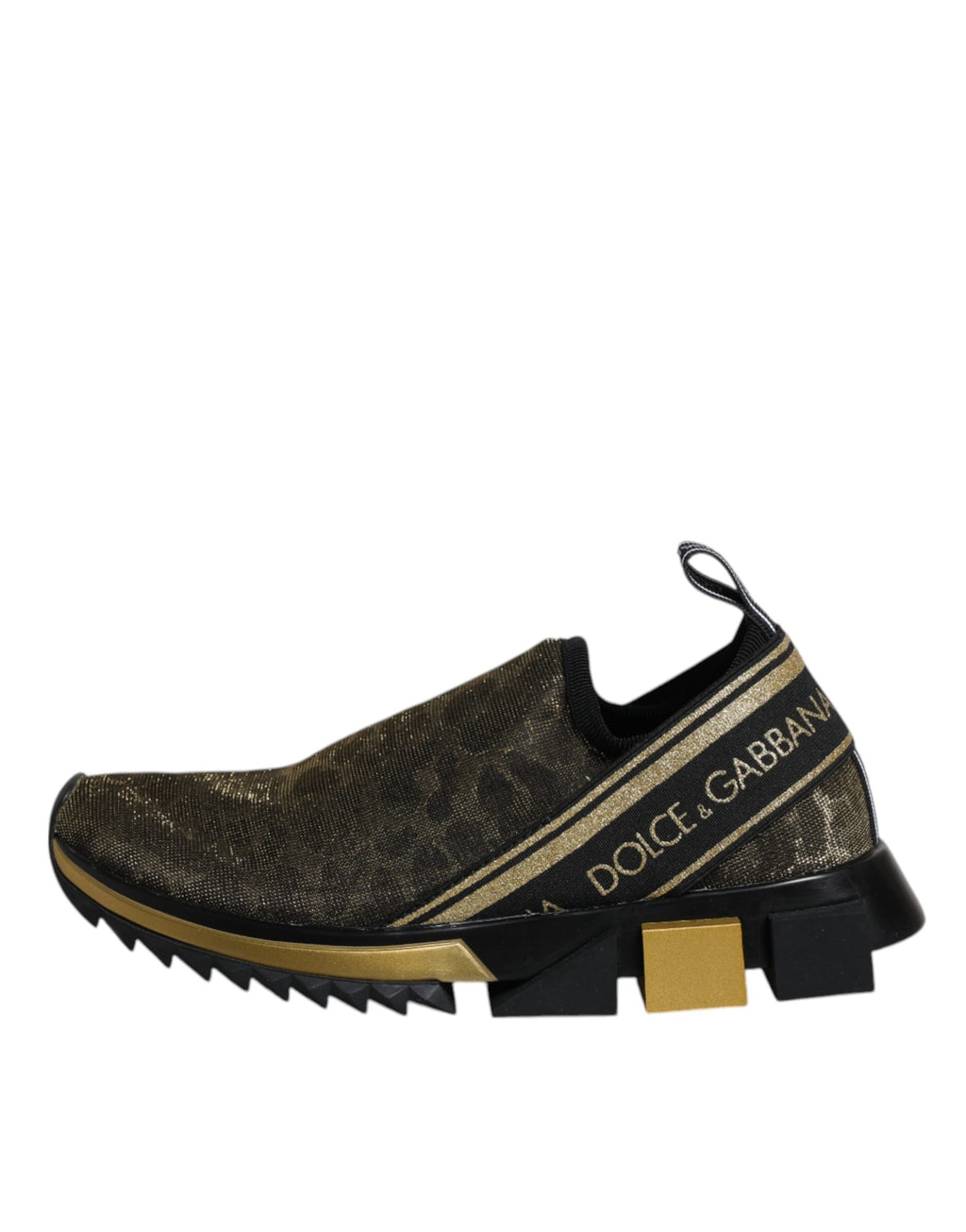Dolce & Gabbana Gold Low Top Sneakers for Women additional view