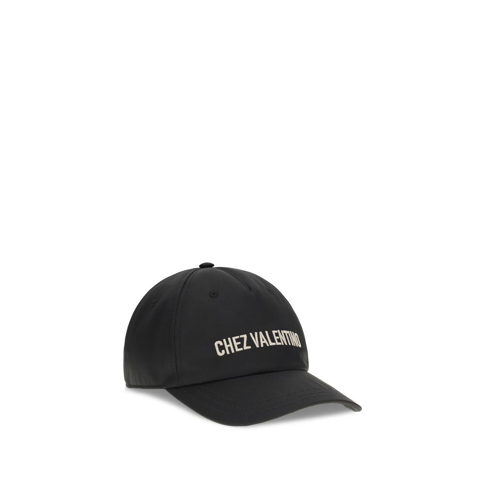 Valentino Garavani Black Baseball Cap for Men alternate view