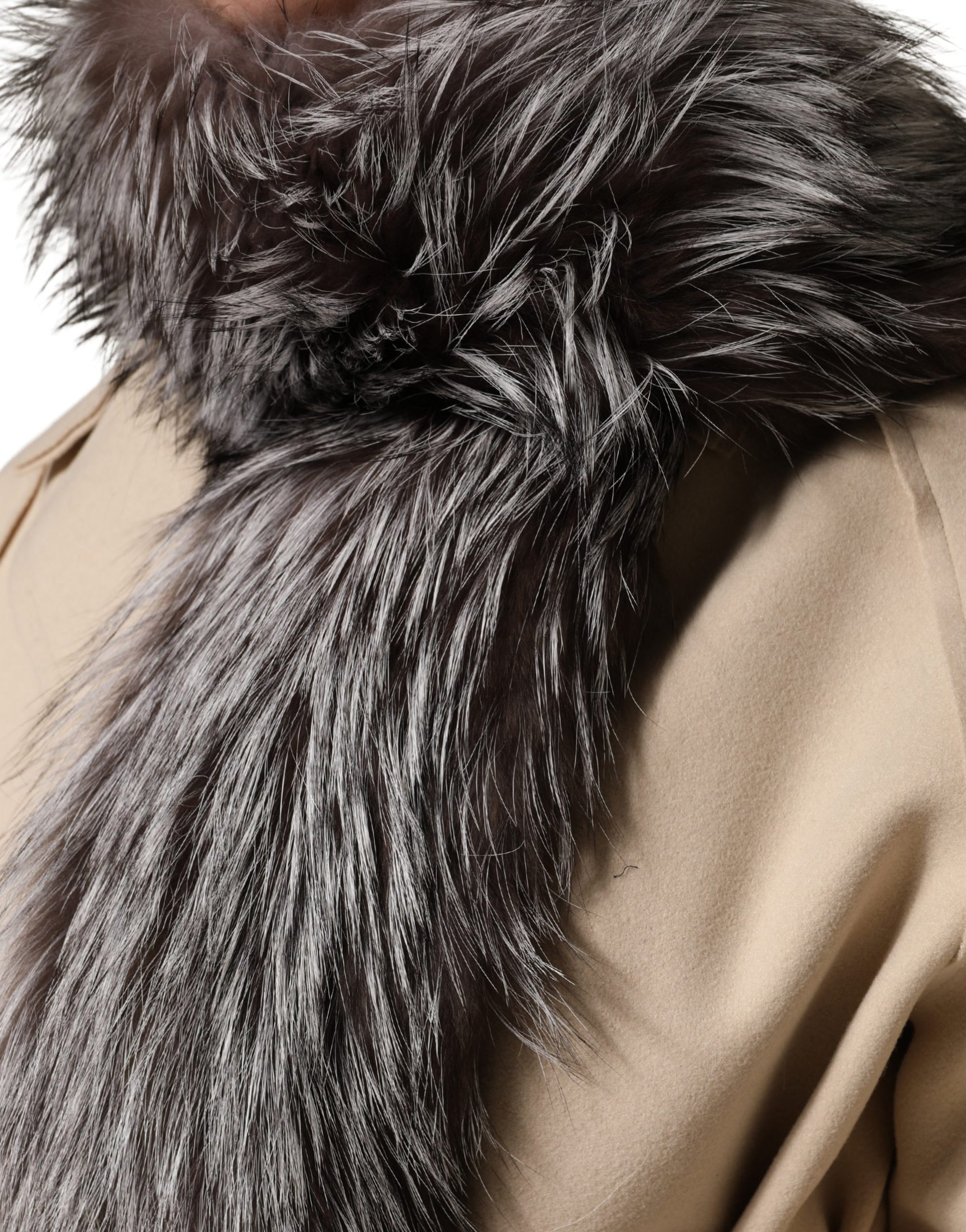 Dolce & Gabbana Grey Scarf for Women side view