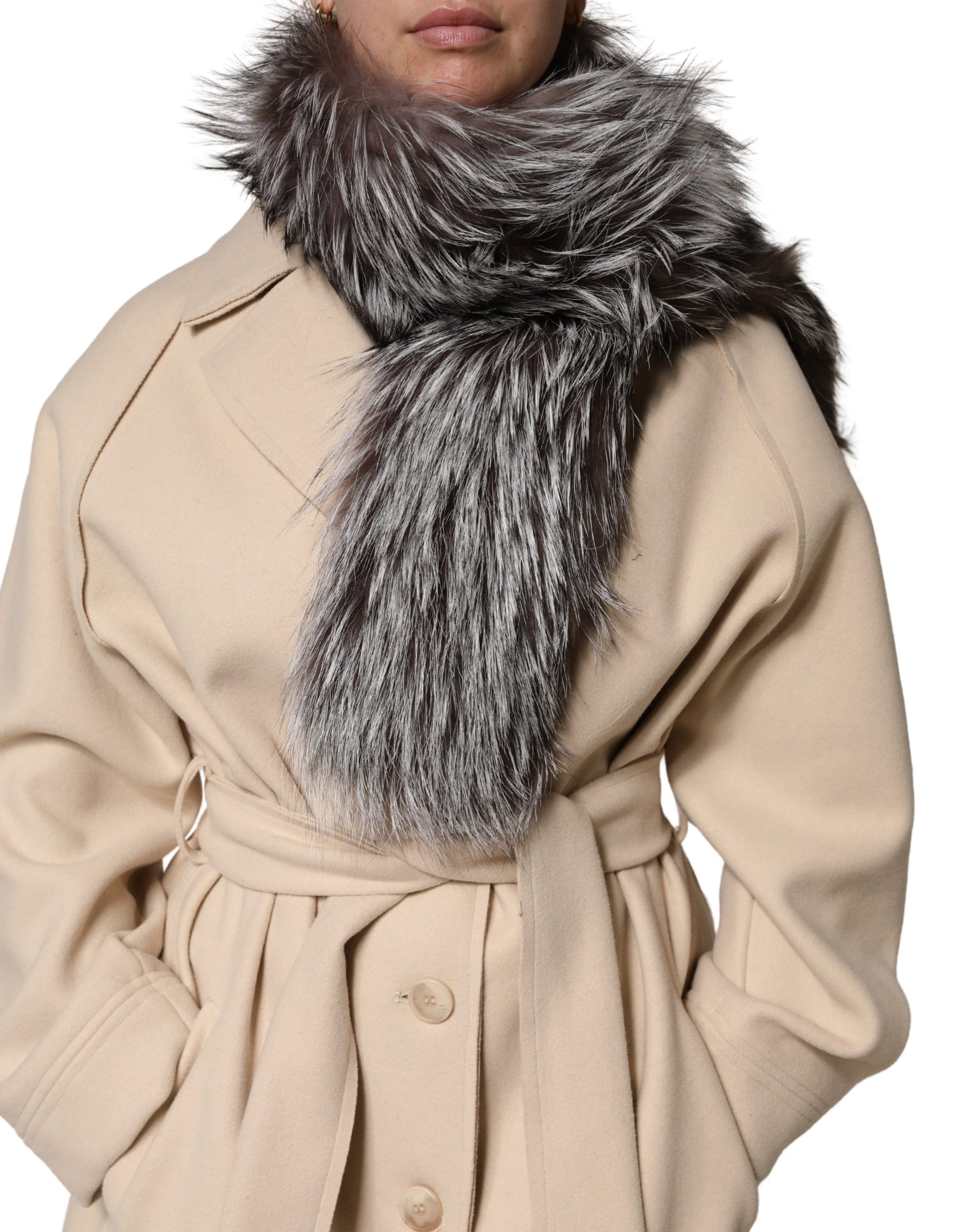 Dolce & Gabbana Grey Scarf for Women