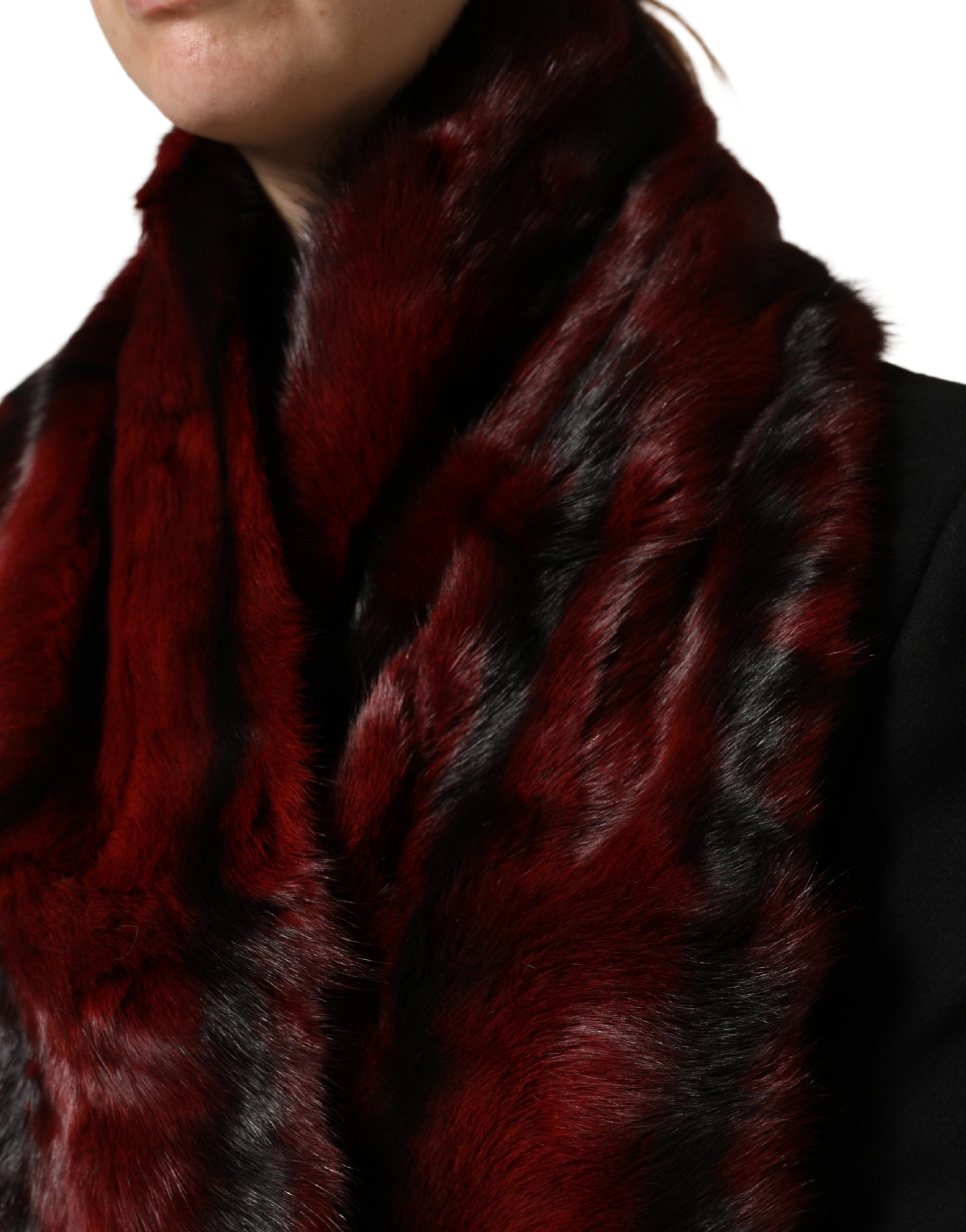 Dolce & Gabbana Black Scarf for Women side view