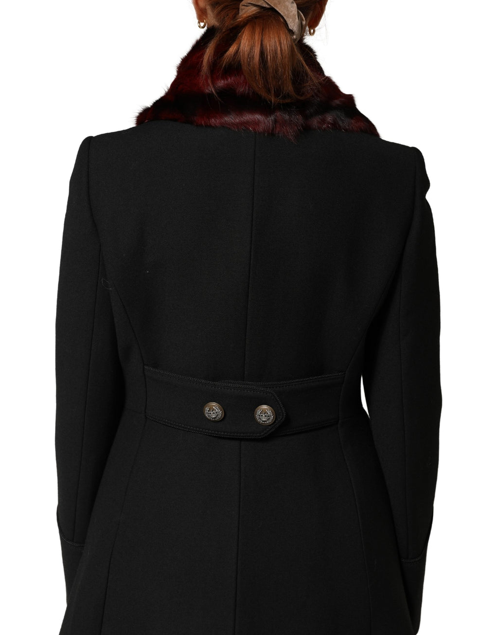Dolce & Gabbana Black Scarf for Women detail view