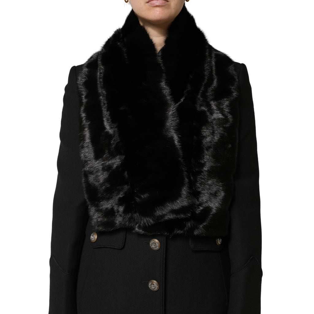 Dolce & Gabbana Black Scarf for Women alternate view