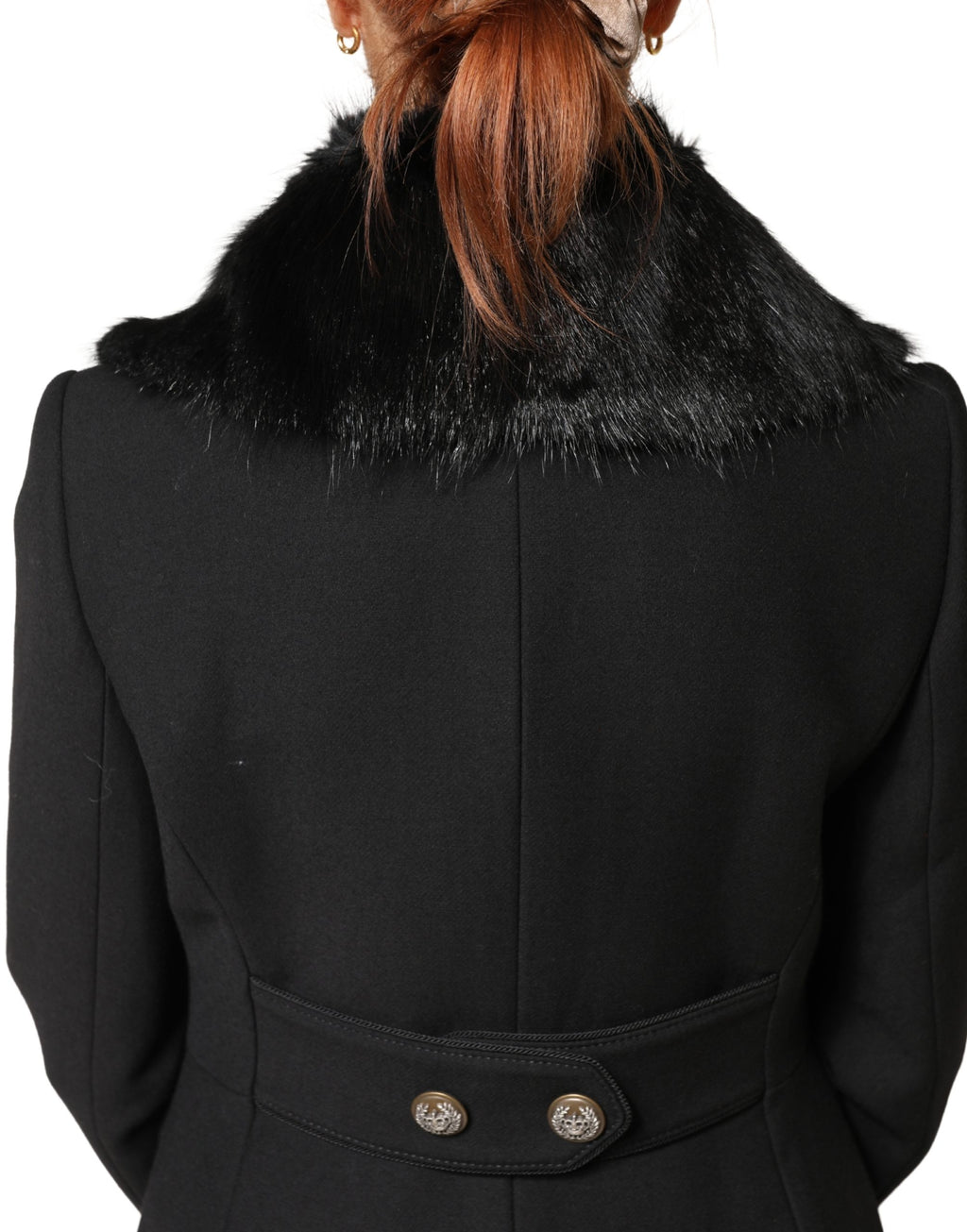 Dolce & Gabbana Black Scarf for Women detail view