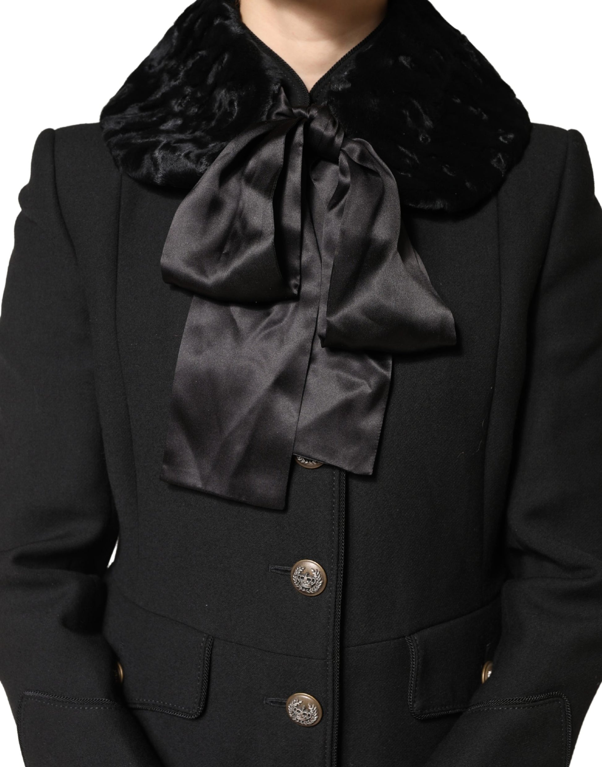 Dolce & Gabbana Black Scarf for Women alternate view