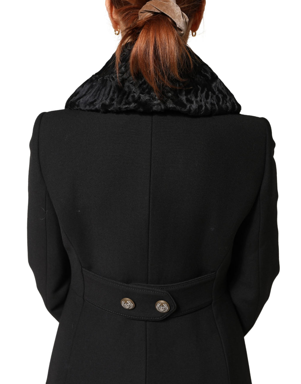 Dolce & Gabbana Black Scarf for Women detail view