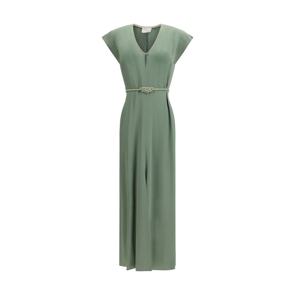 Robe décontractée Forte_Forte en viscose bicolore