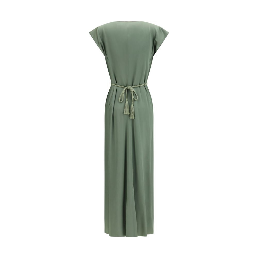 Robe décontractée Forte_Forte en viscose bicolore