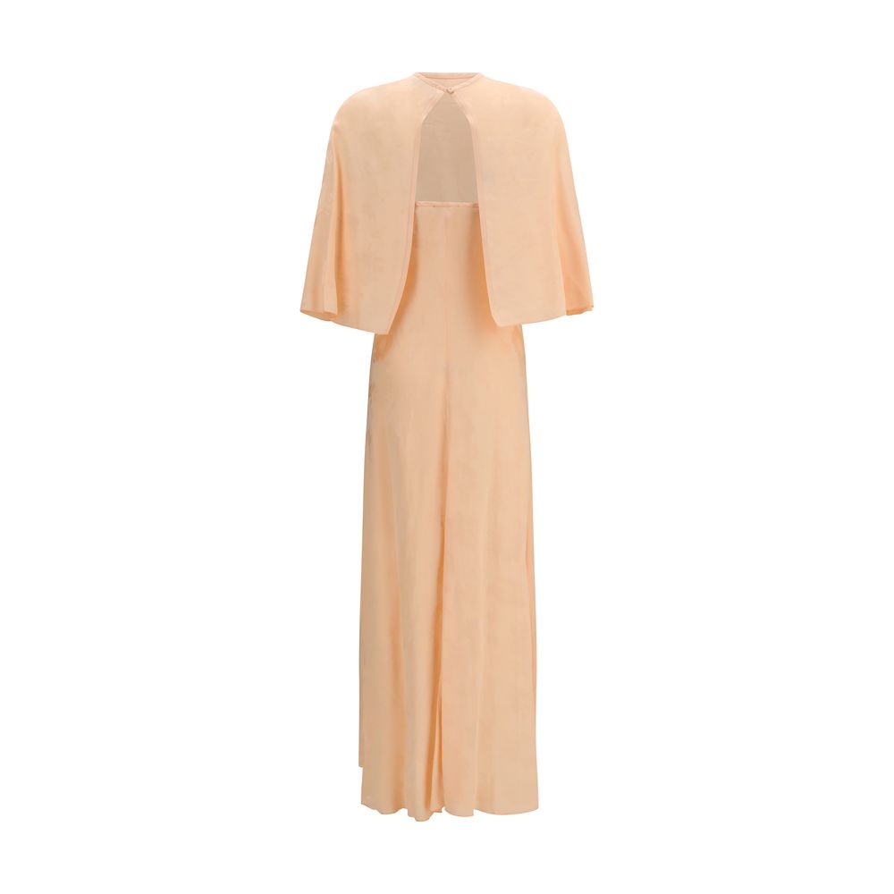 Robe décontractée Forte_Forte en viscose orange