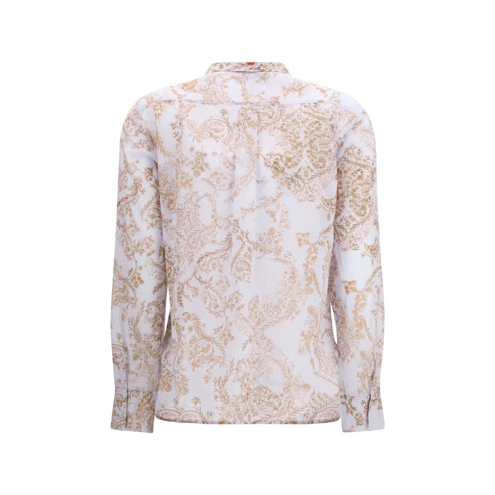Chemise Forte_Forte en coton multicolore à motifs