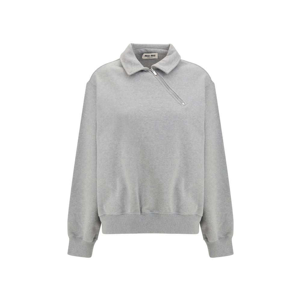 Miu Miu Grey Sweatshirt for Women