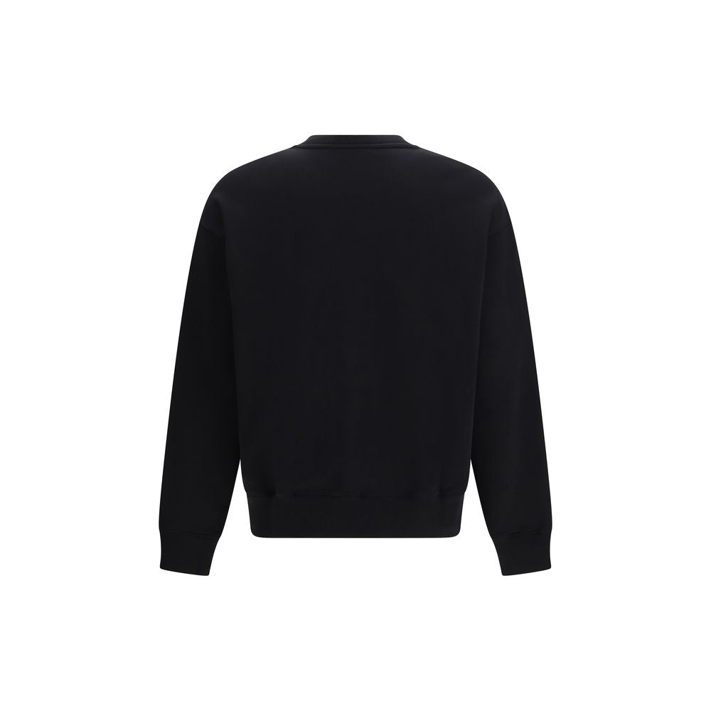 Sweat-shirt Moschino en coton noir