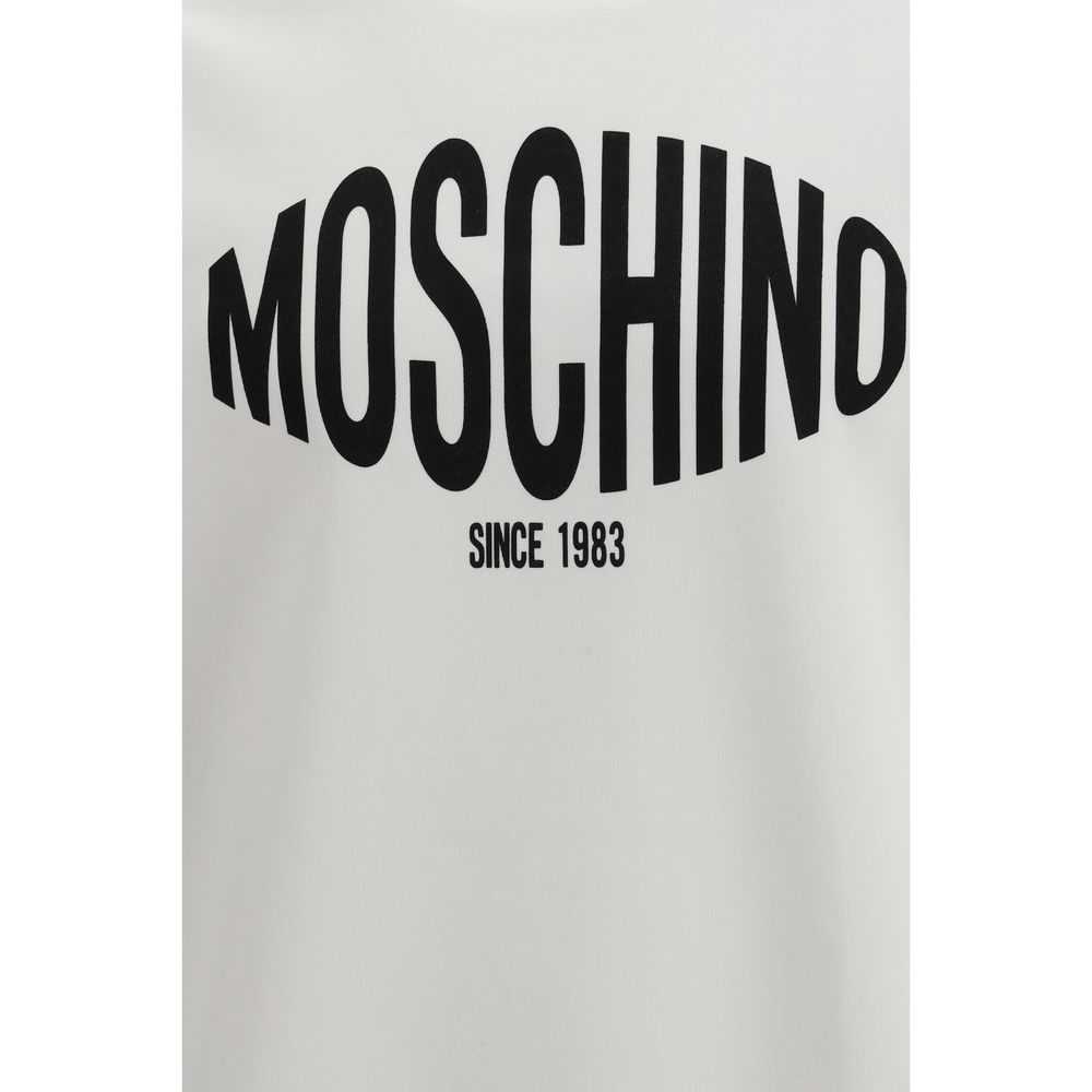 Moschino White Sweatshirt for Men detail view