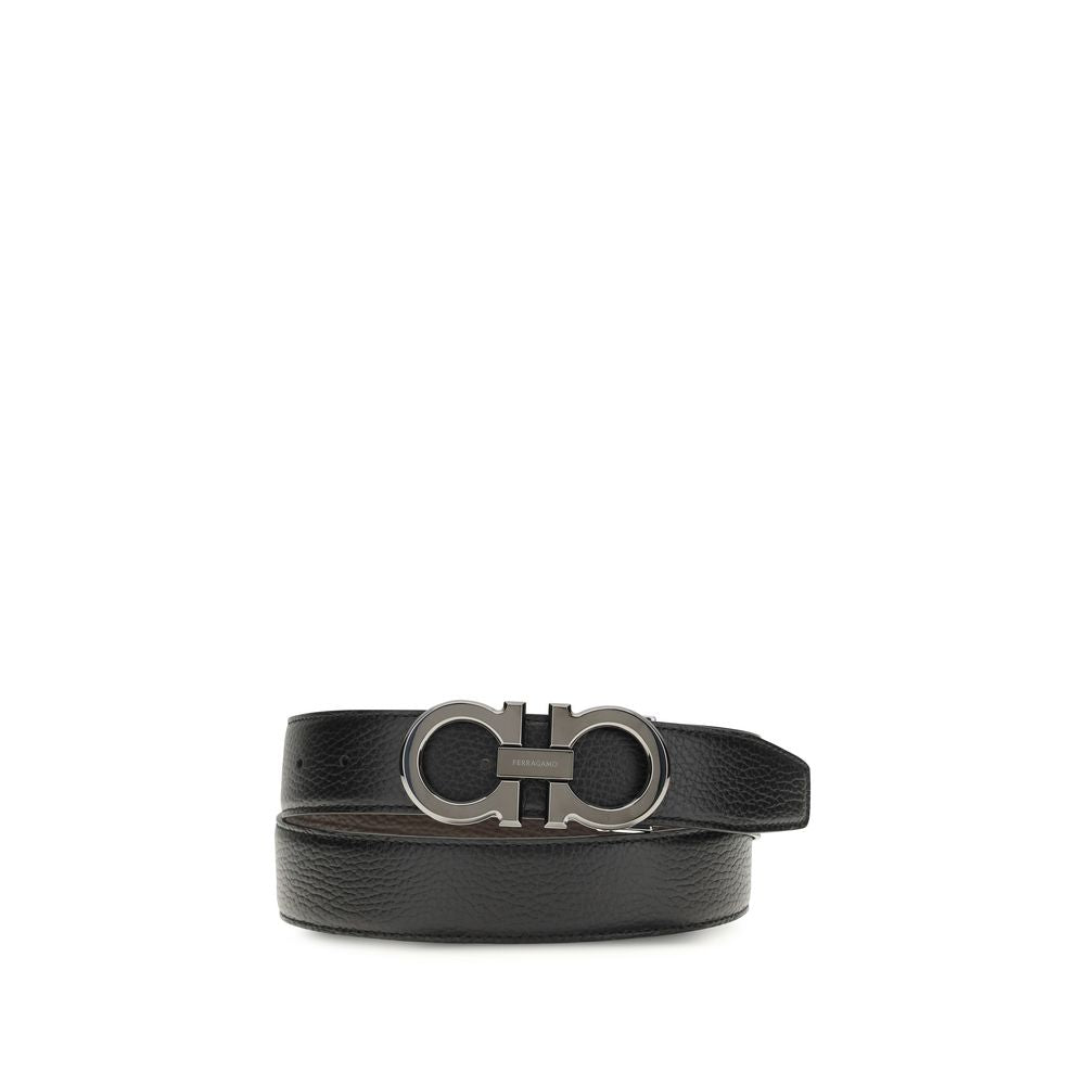 Ferragamo Black Belt for Men