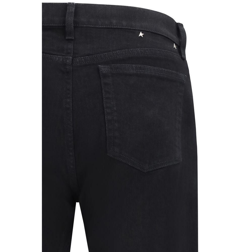 Golden Goose Black Slim Fit Jeans for Men detail view
