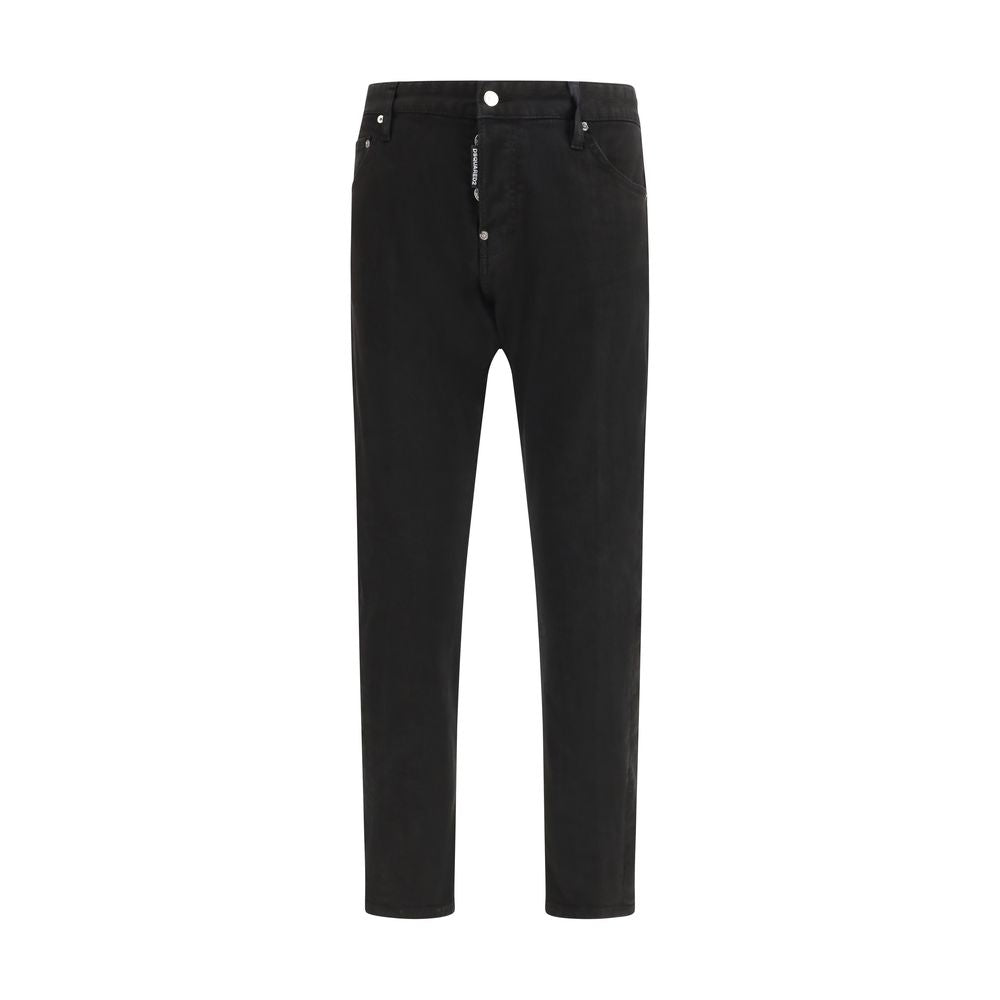 Dsquared² Black Slim Fit Jeans for Men