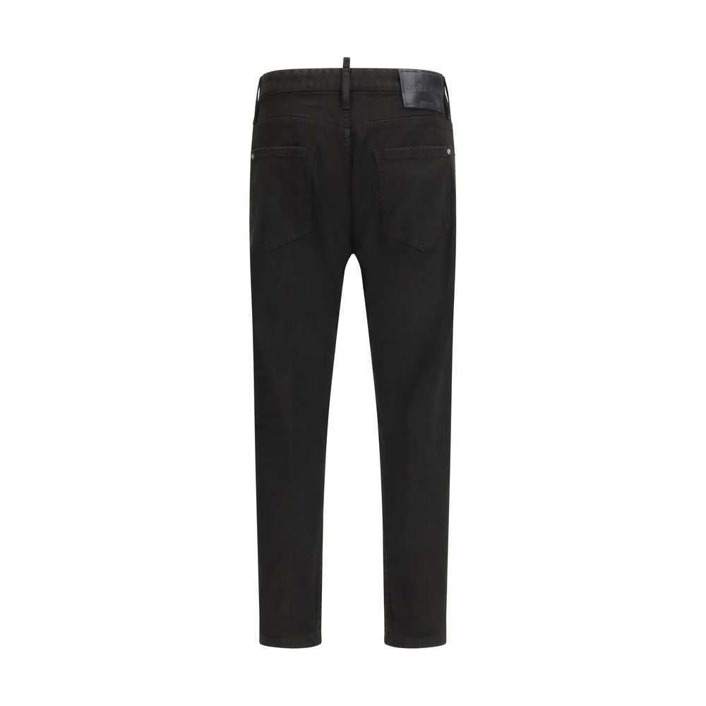 Dsquared² Black Slim Fit Jeans for Men alternate view